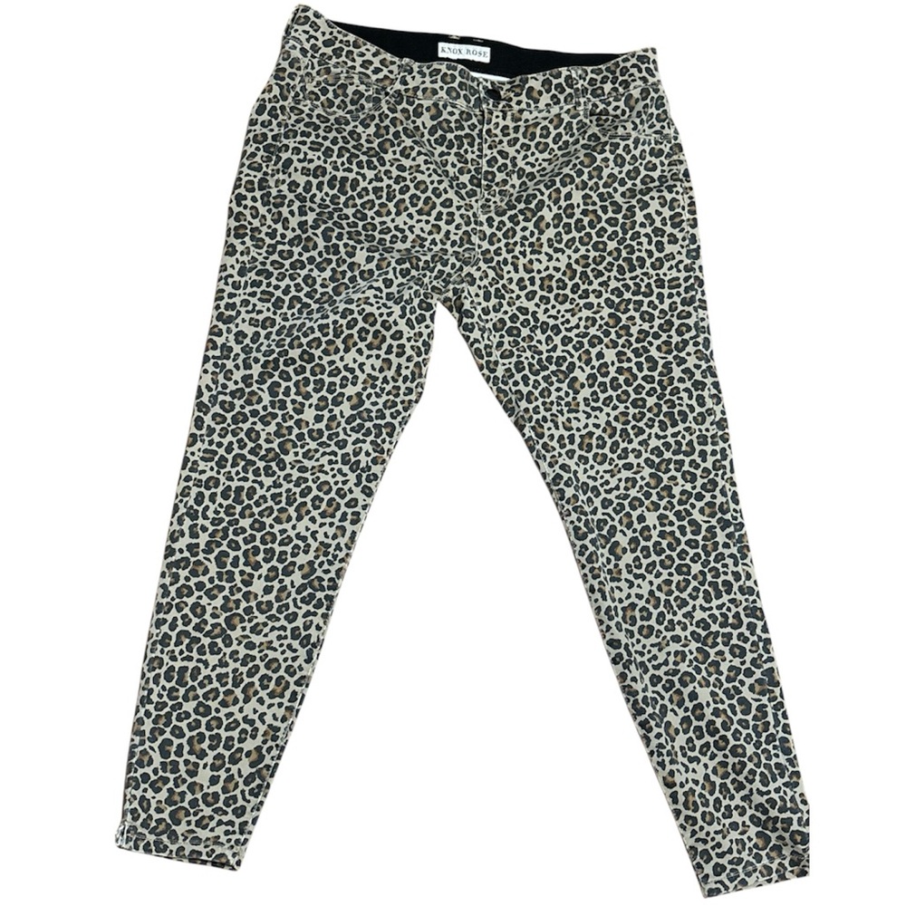 Knox Rose Animal Print Trousers Size 16